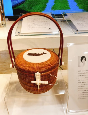 ナンタケットバスケットの展示会へ